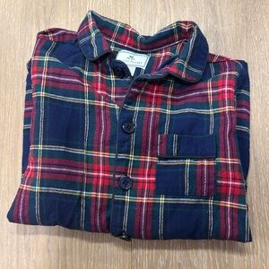 Good condition Petite Plume plaid flannel size 6 pajama set